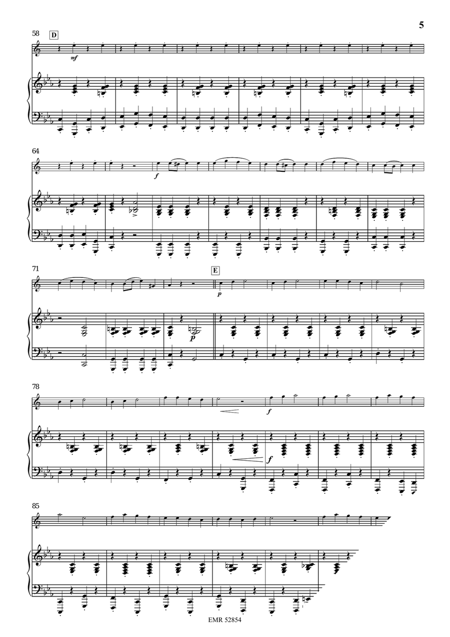 Ukrainian Folk Song Ukrainian Folk Song Alto Saxophone scores gallery preview page 6