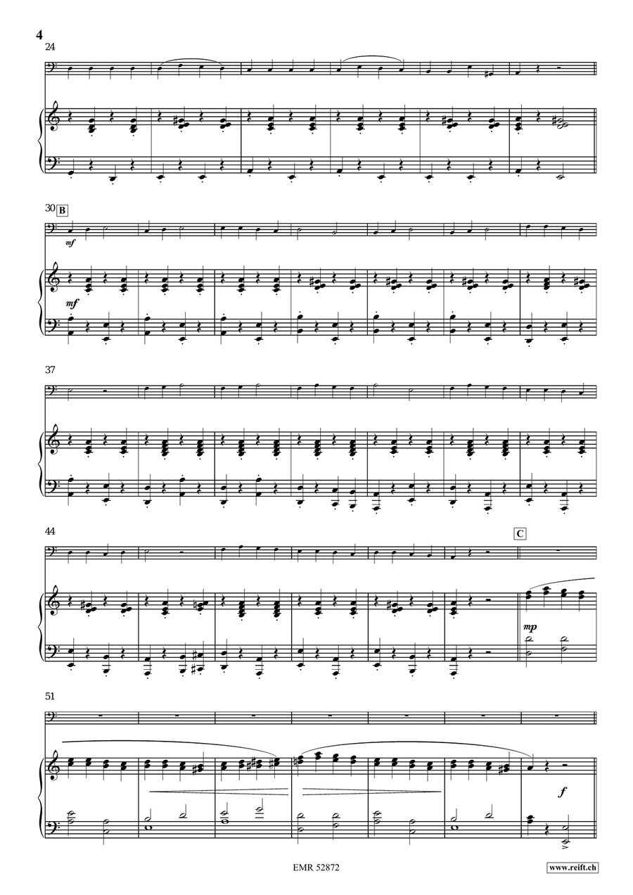 Ukrainian Folk Song Ukrainian Folk Song Double Bass scores gallery preview page 5