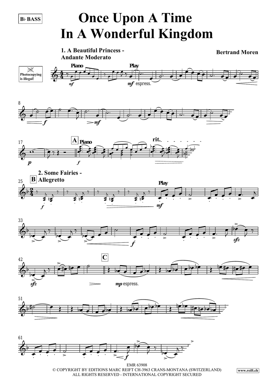 Once Upon A Time In A Wonderful Kingdom Voice Solo scores gallery preview page 4