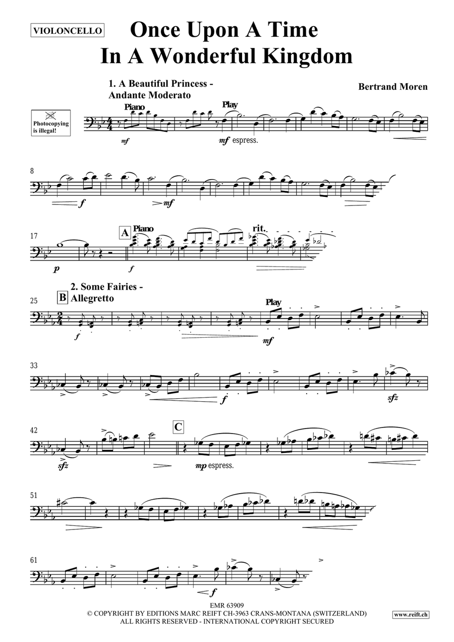 Once Upon A Time In A Wonderful Kingdom Piano Accompaniment scores gallery preview page 4