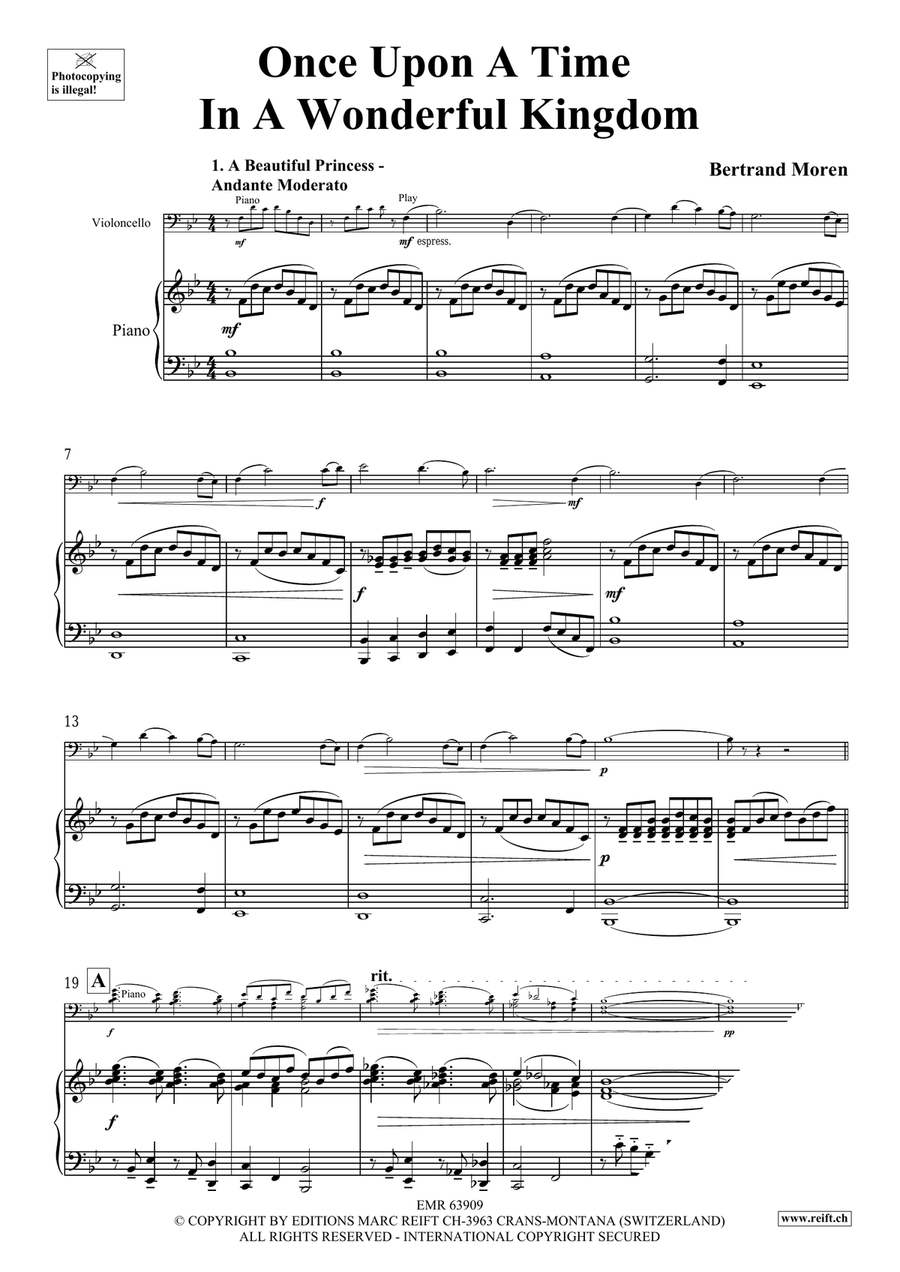 Once Upon A Time In A Wonderful Kingdom Piano Accompaniment scores gallery preview page 5