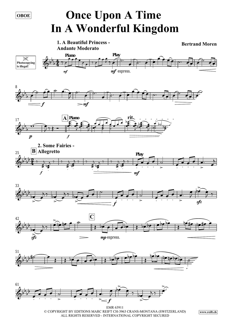 Once Upon A Time In A Wonderful Kingdom Piano Accompaniment scores gallery preview page 4