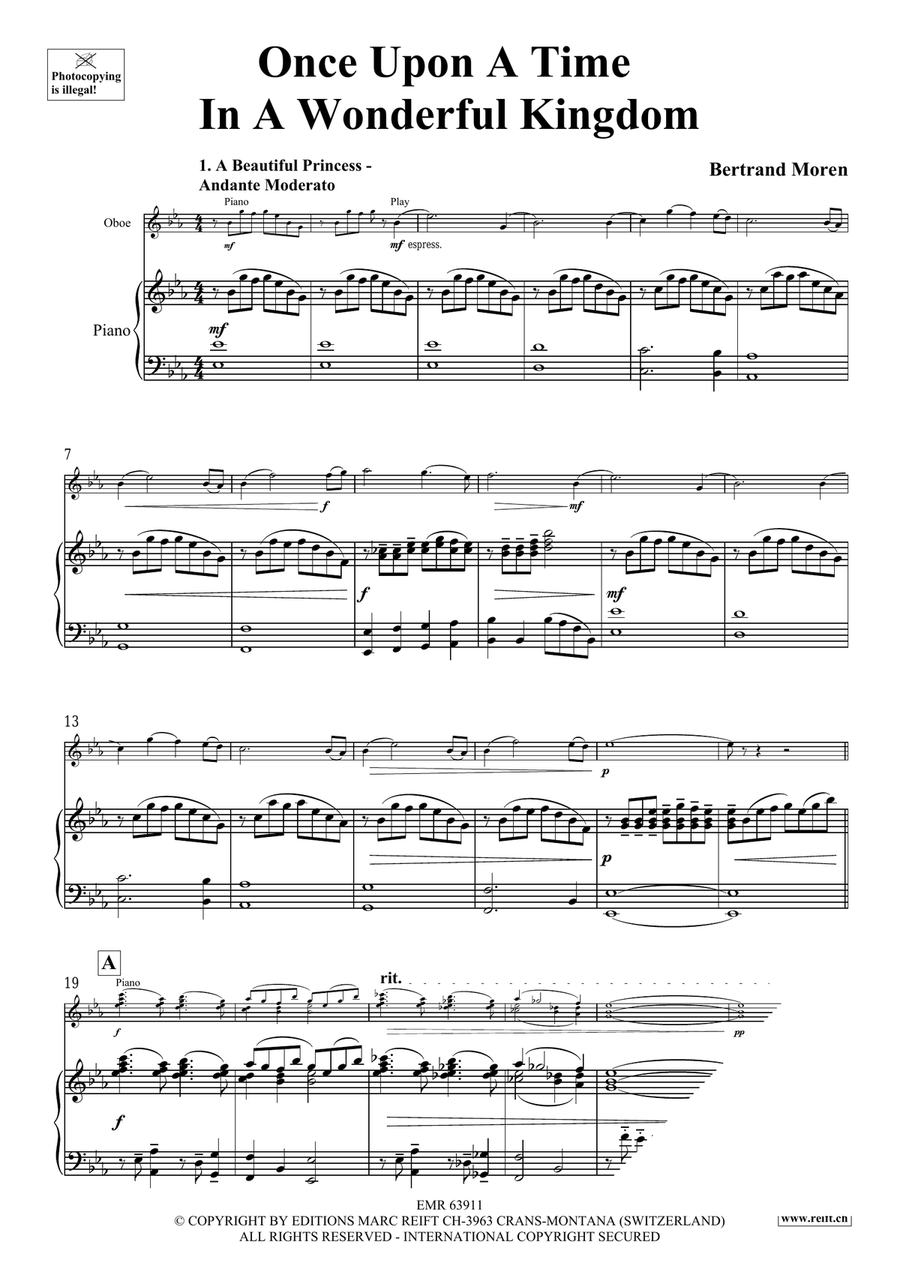 Once Upon A Time In A Wonderful Kingdom Piano Accompaniment scores gallery preview page 5