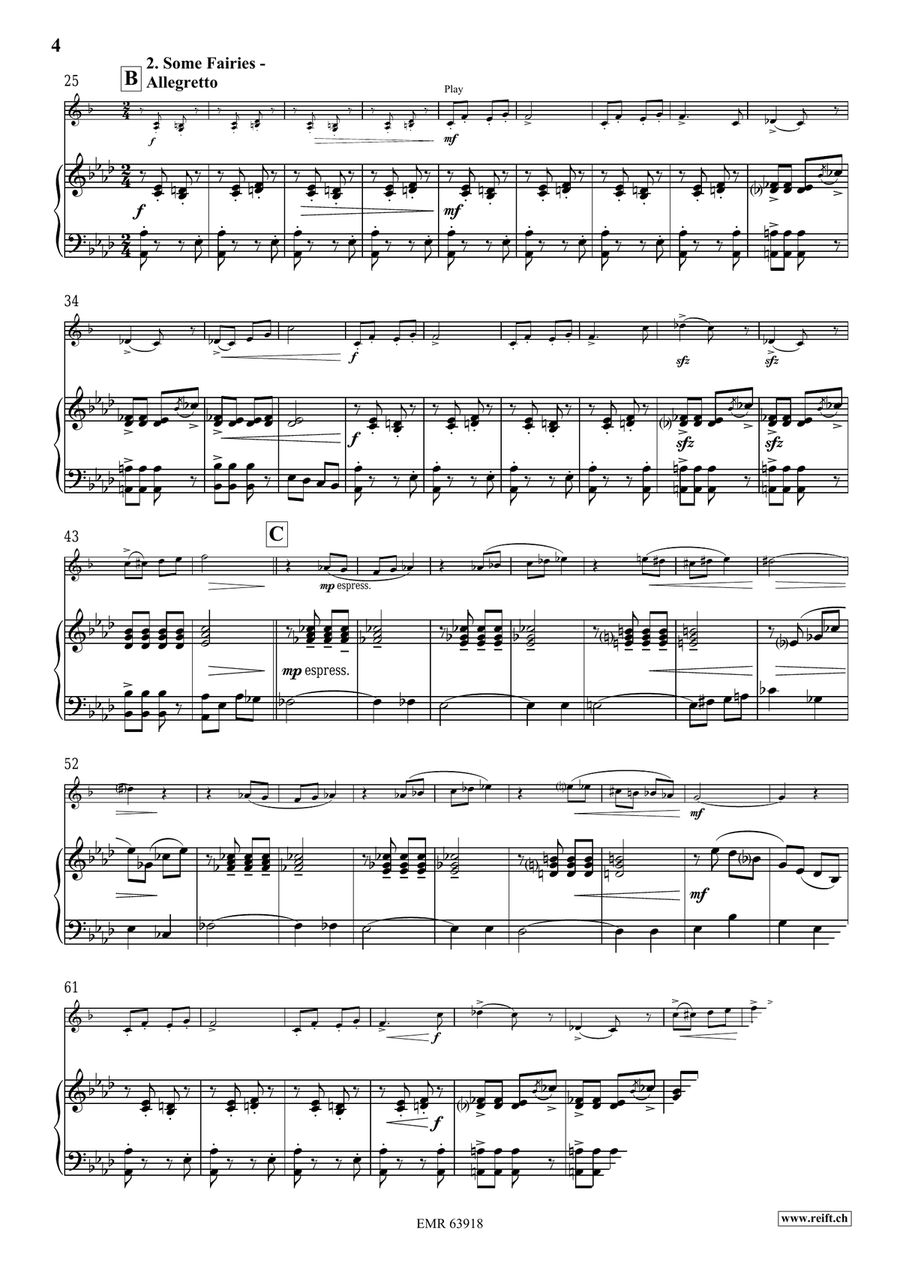 Once Upon A Time In A Wonderful Kingdom Horn scores gallery preview page 6