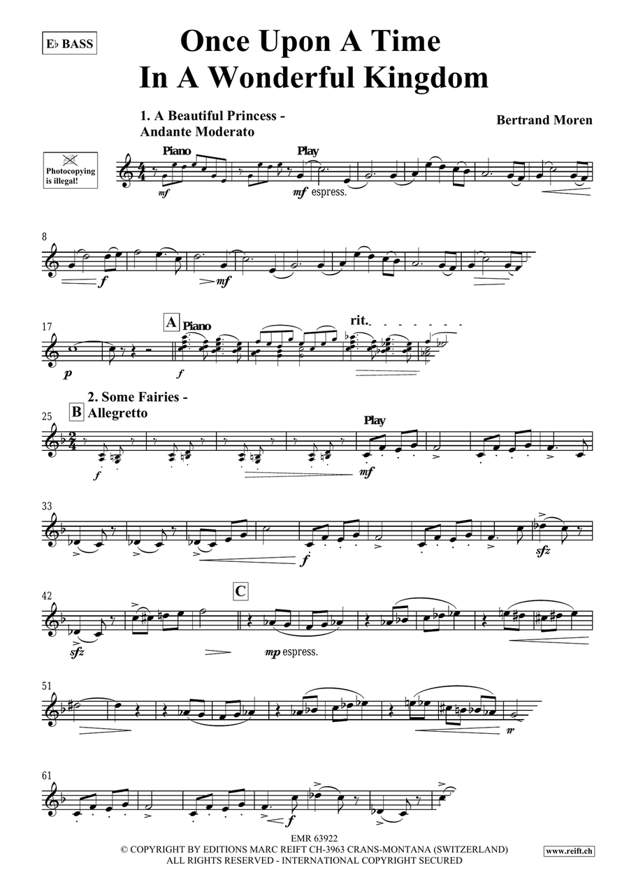 Once Upon A Time In A Wonderful Kingdom Voice Solo scores gallery preview page 4