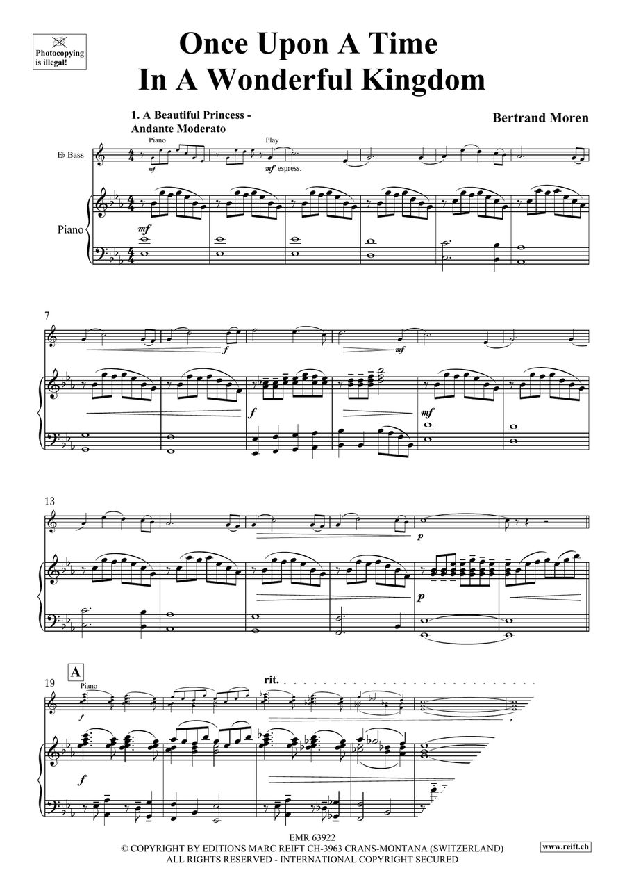 Once Upon A Time In A Wonderful Kingdom Voice Solo scores gallery preview page 5