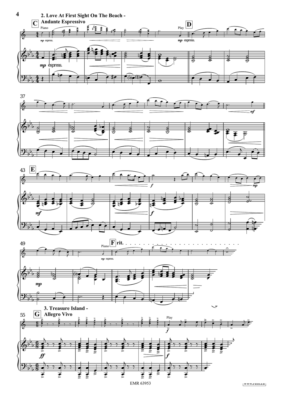 Caribbean Adventure Caribbean Adventure Alto Saxophone scores gallery preview page 6