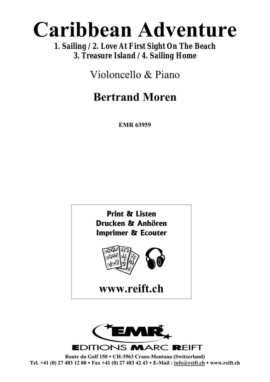 Caribbean Adventure Caribbean Adventure Piano Accompaniment scores gallery preview page 2