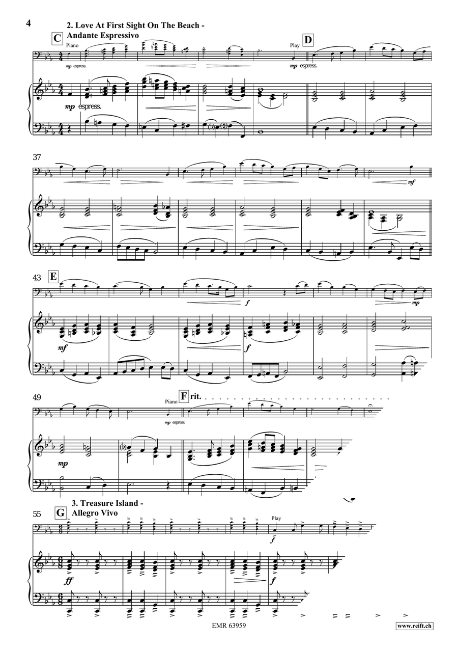Caribbean Adventure Caribbean Adventure Piano Accompaniment scores gallery preview page 6