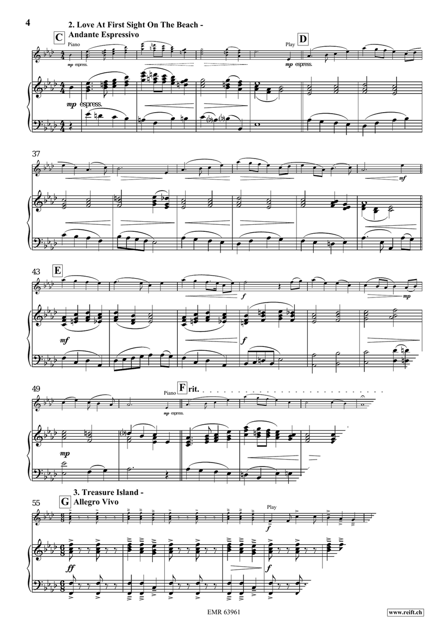 Caribbean Adventure Caribbean Adventure Piano Accompaniment scores gallery preview page 6