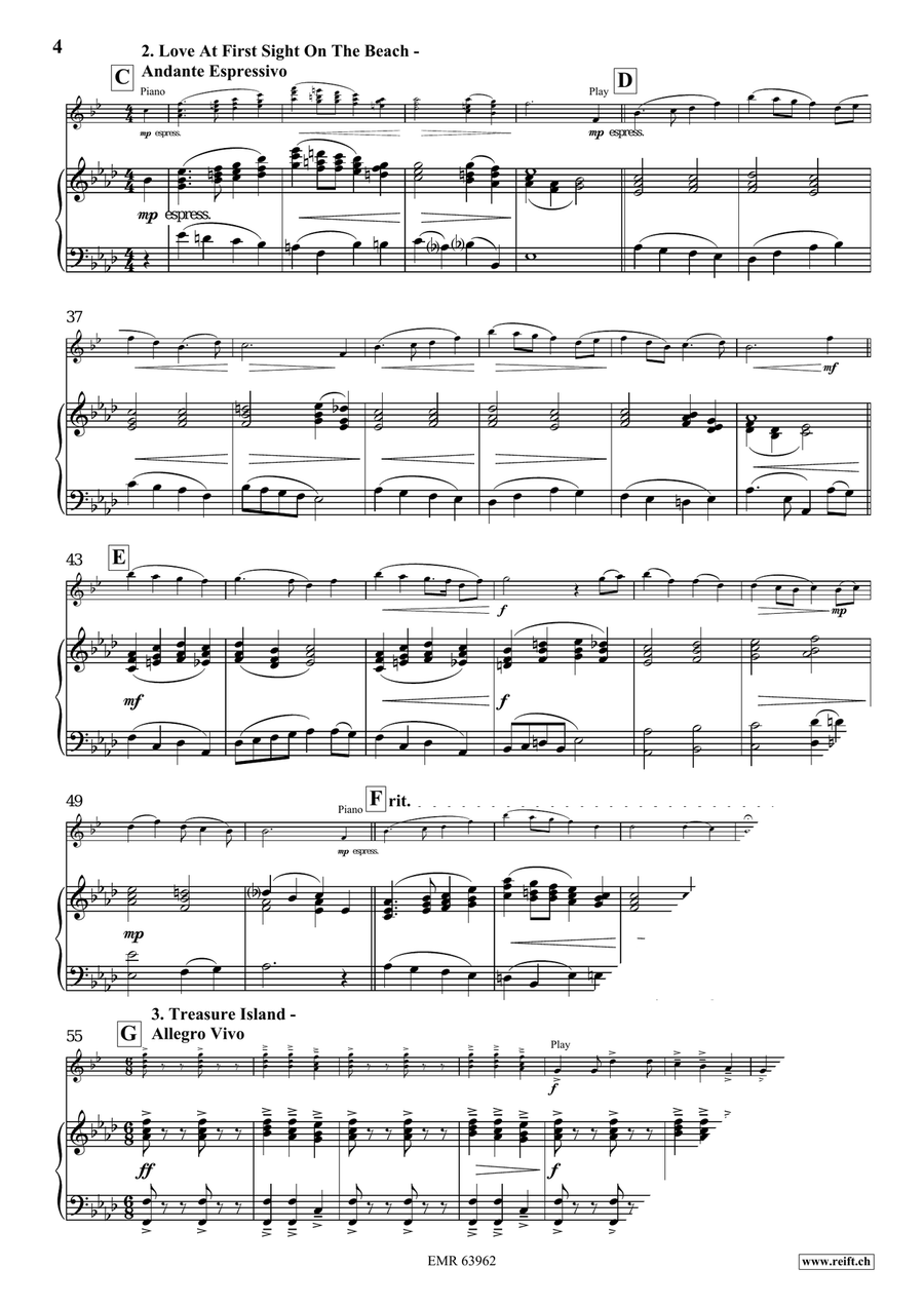 Caribbean Adventure Caribbean Adventure Clarinet Solo scores gallery preview page 6