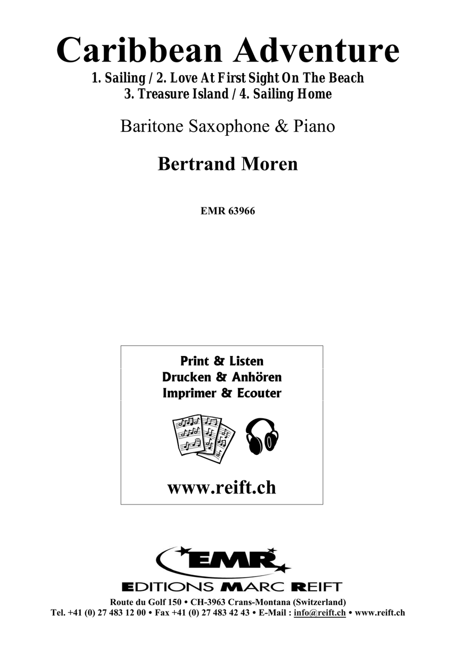 Caribbean Adventure Caribbean Adventure Baritone Saxophone scores gallery preview page 2