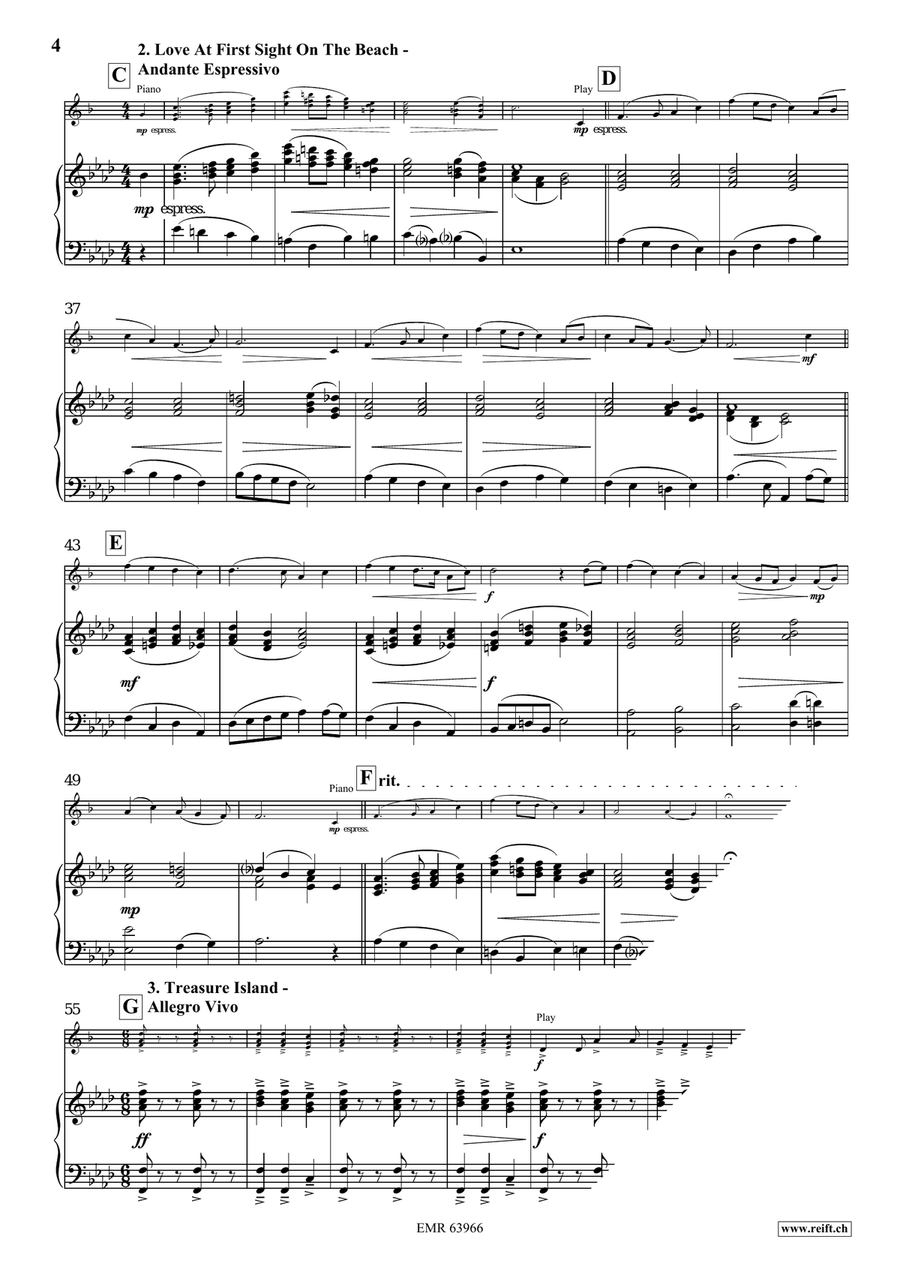 Caribbean Adventure Caribbean Adventure Baritone Saxophone scores gallery preview page 6