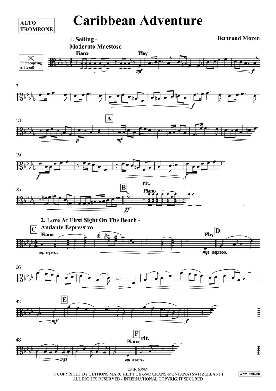 Caribbean Adventure Caribbean Adventure Piano Accompaniment scores gallery preview page 4
