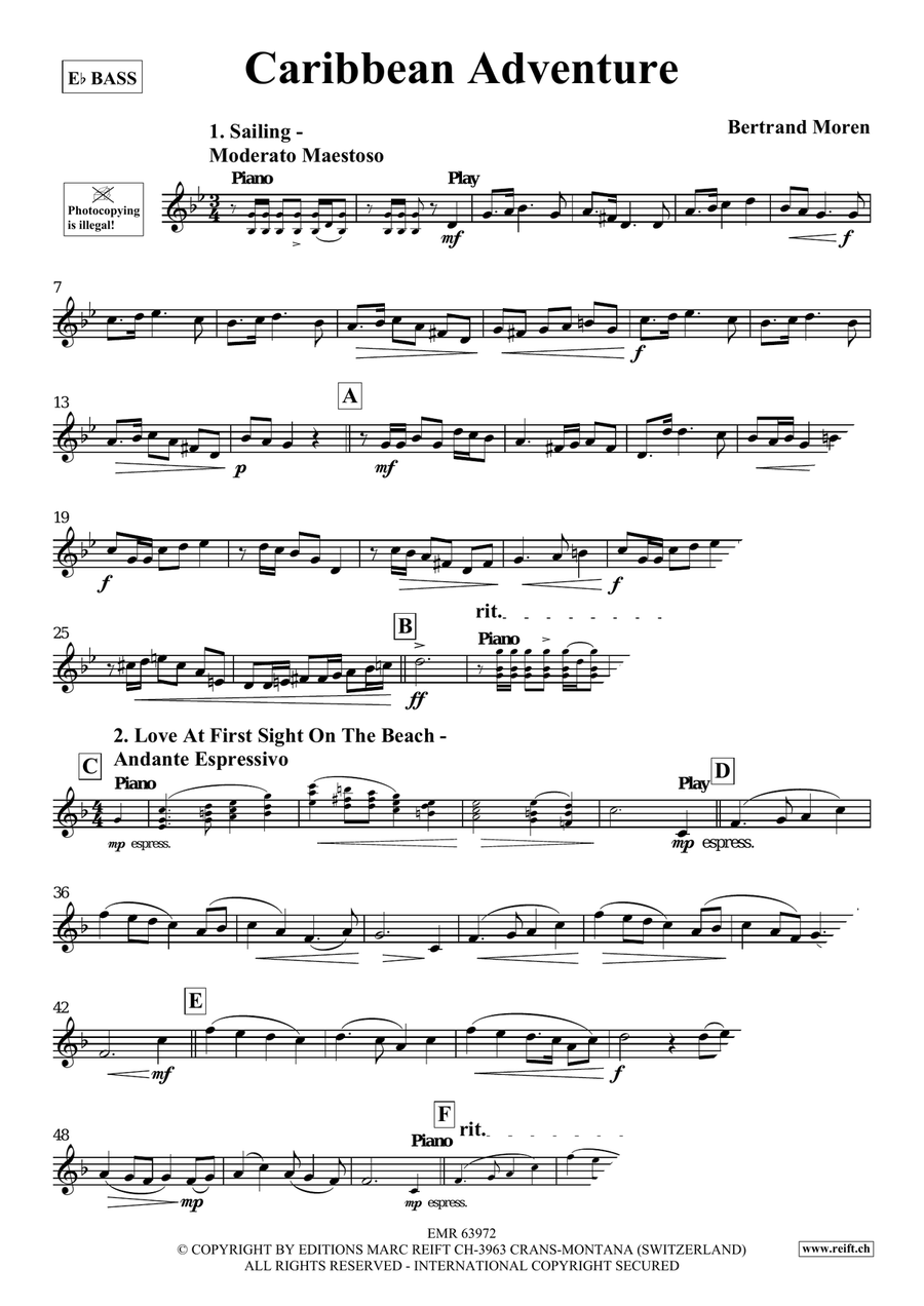 Caribbean Adventure Caribbean Adventure Voice Solo scores gallery preview page 4