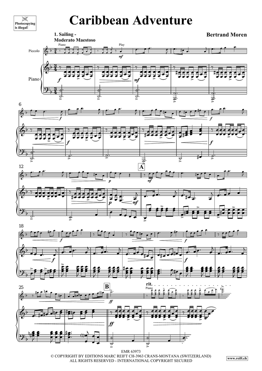 Caribbean Adventure Caribbean Adventure Piccolo scores gallery preview page 5