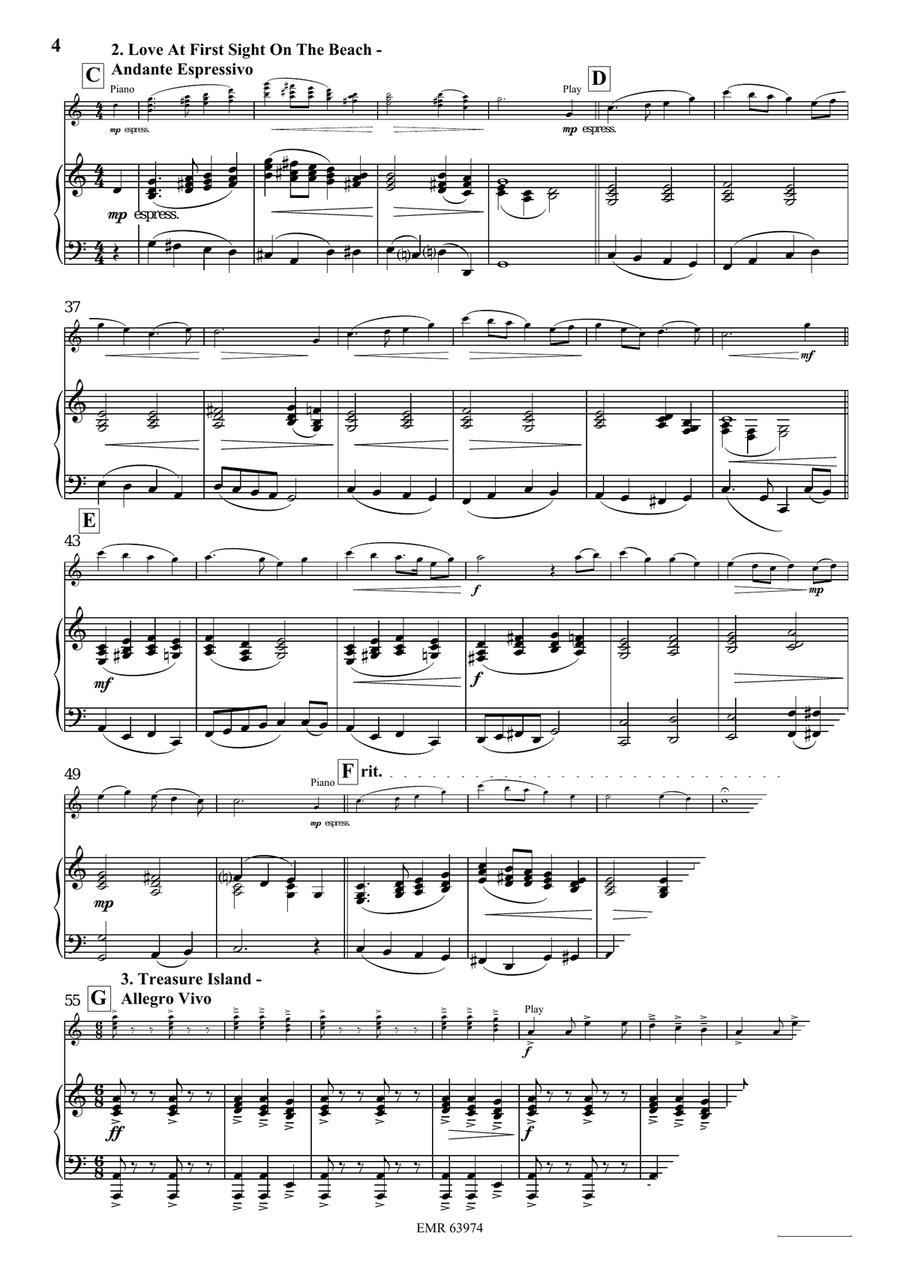 Caribbean Adventure Caribbean Adventure Flute Solo scores gallery preview page 6