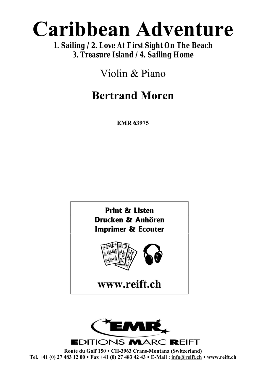 Caribbean Adventure Caribbean Adventure Violin Solo scores gallery preview page 2