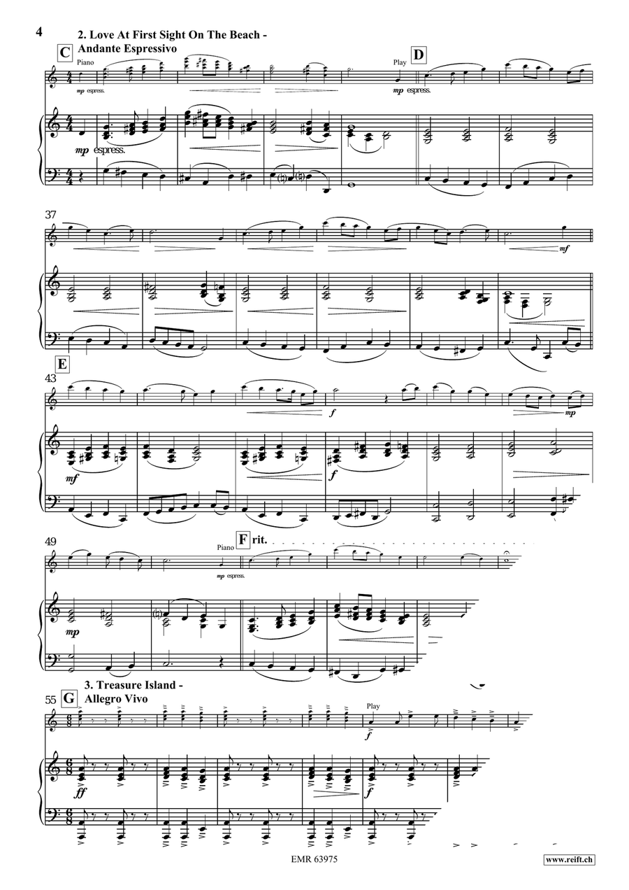 Caribbean Adventure Caribbean Adventure Violin Solo scores gallery preview page 5