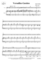 Versailles Garden Horn scores gallery preview page 5