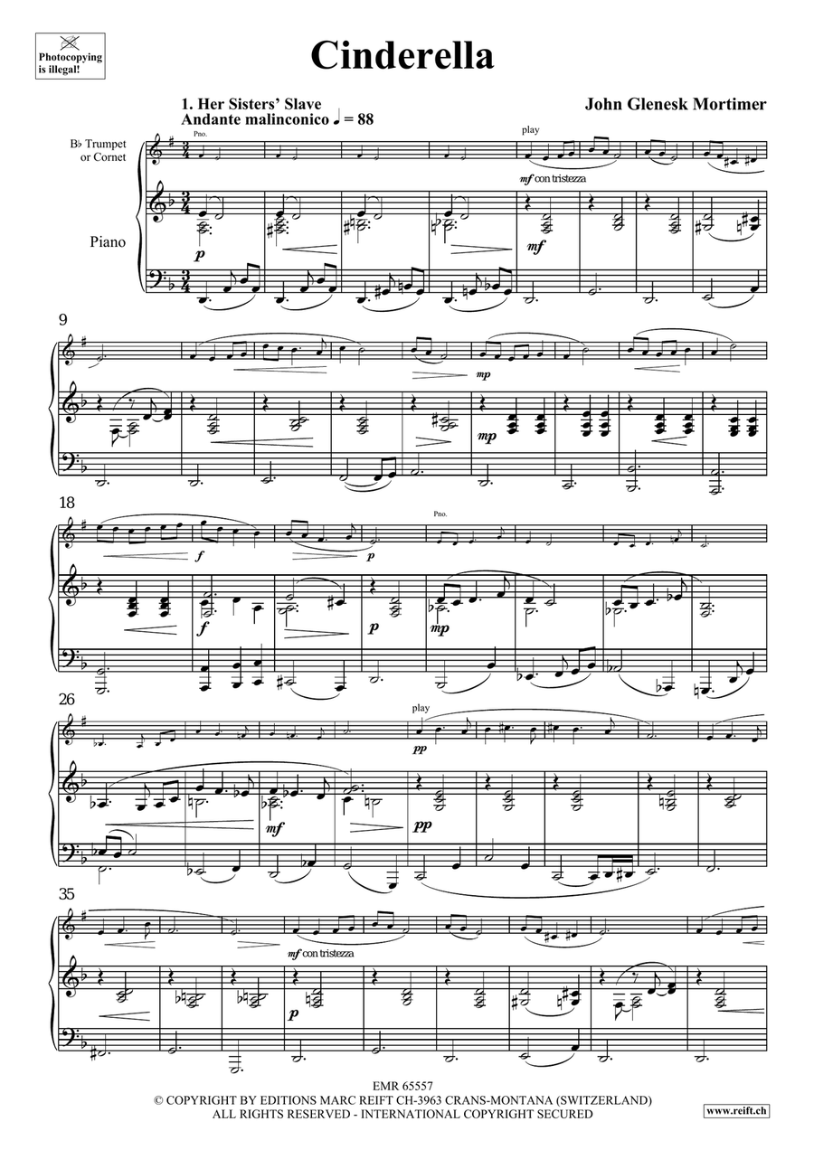 Cinderella Cinderella Cornet scores gallery preview page 4