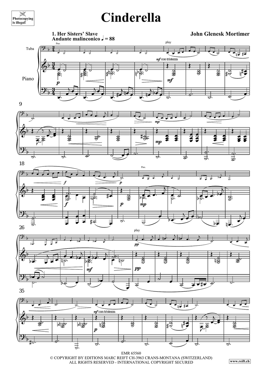 Cinderella Cinderella Tuba scores gallery preview page 4