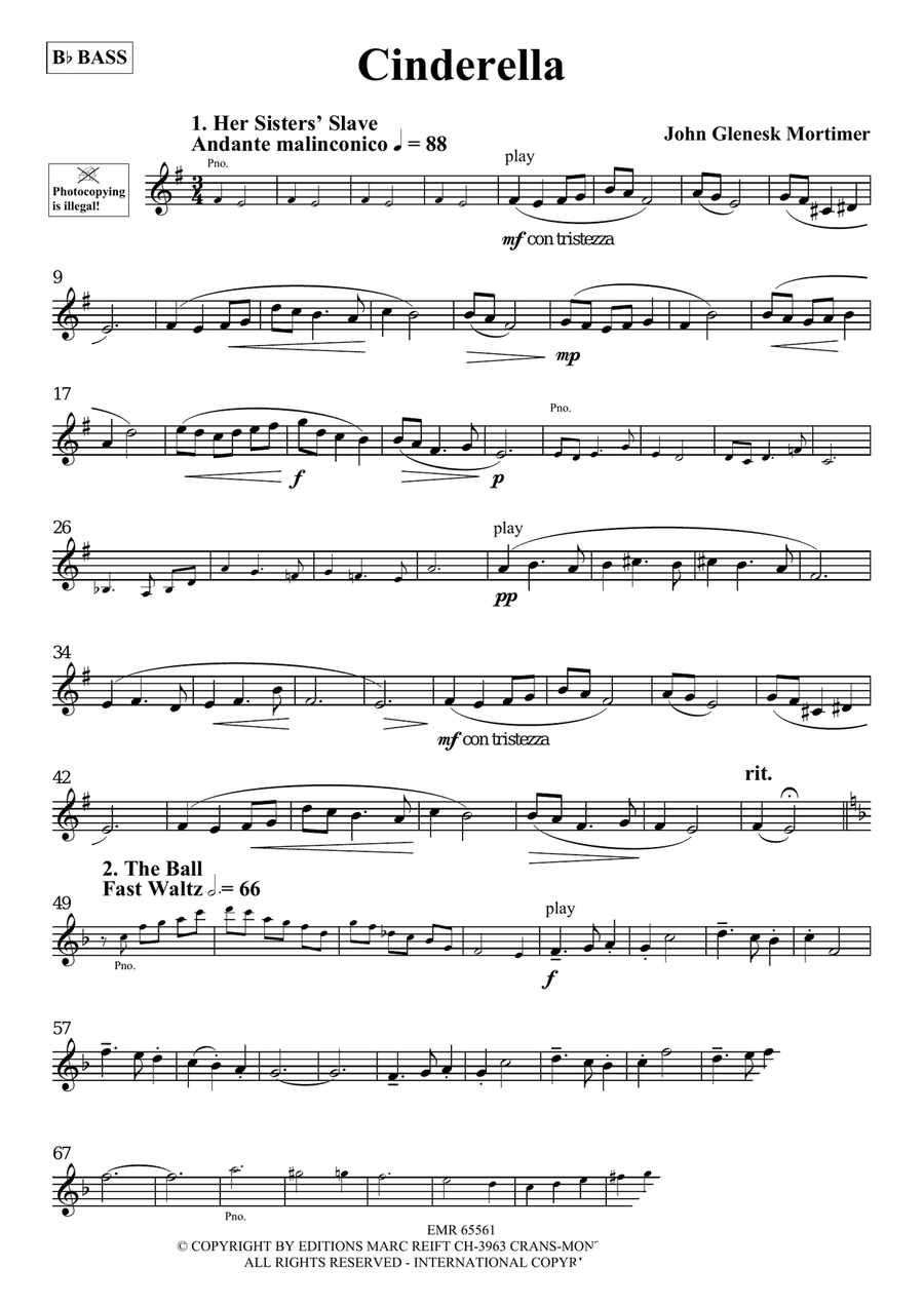 Cinderella Cinderella Voice Solo scores gallery preview page 3