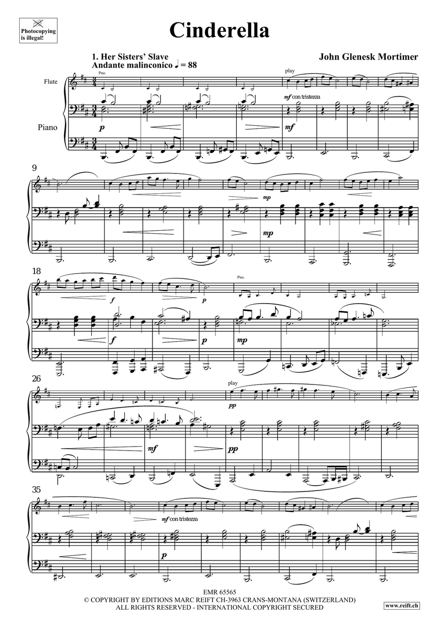 Cinderella Cinderella Flute Solo scores gallery preview page 4