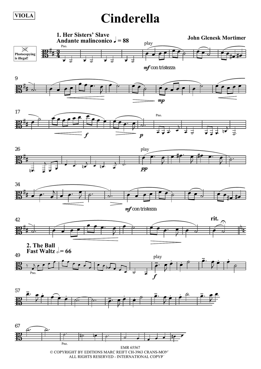 Cinderella Cinderella Piano Accompaniment scores gallery preview page 3