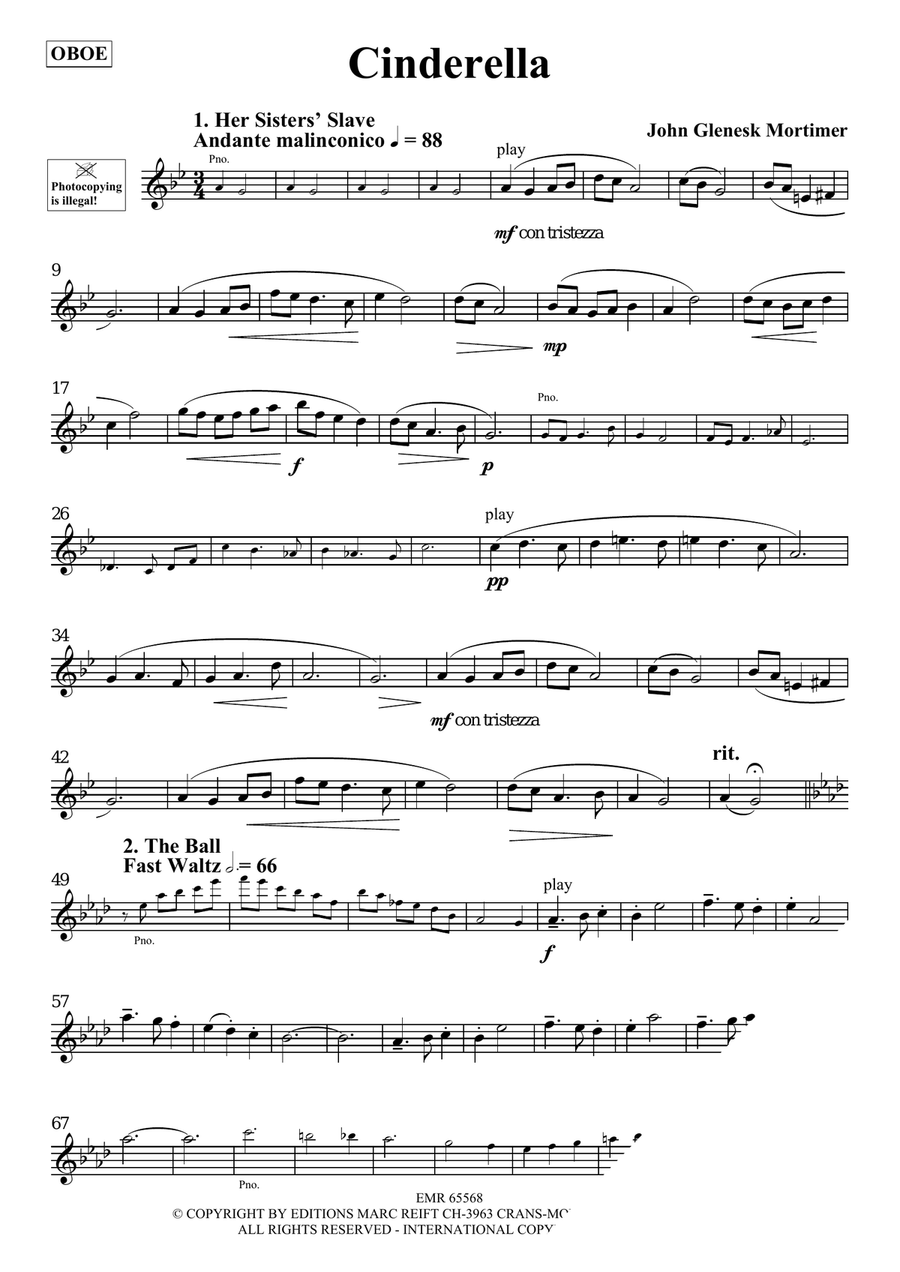 Cinderella Cinderella Piano Accompaniment scores gallery preview page 3