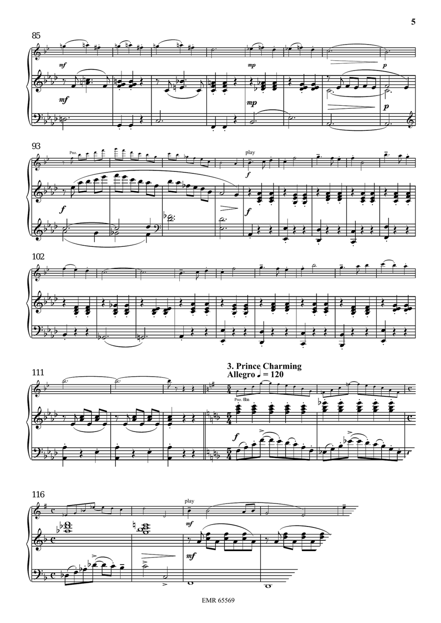 Cinderella Cinderella Clarinet Solo scores gallery preview page 6