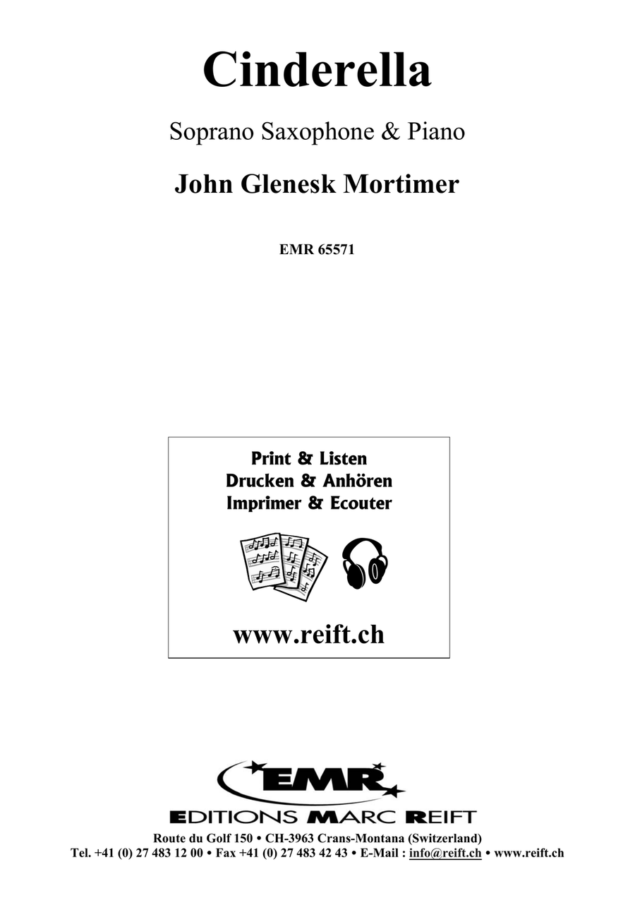 Cinderella Cinderella Soprano Saxophone scores gallery preview page 2