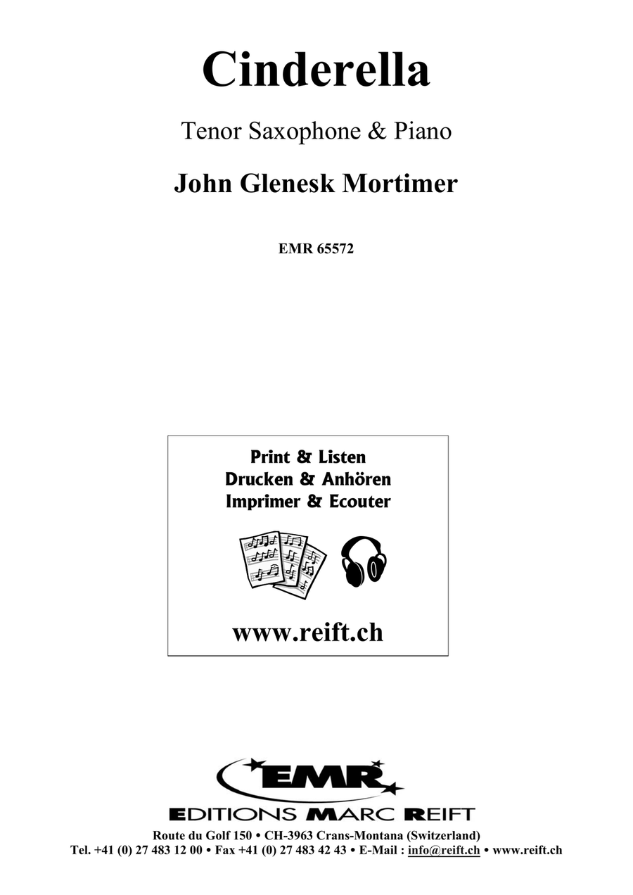 Cinderella Cinderella Tenor Saxophone scores gallery preview page 2
