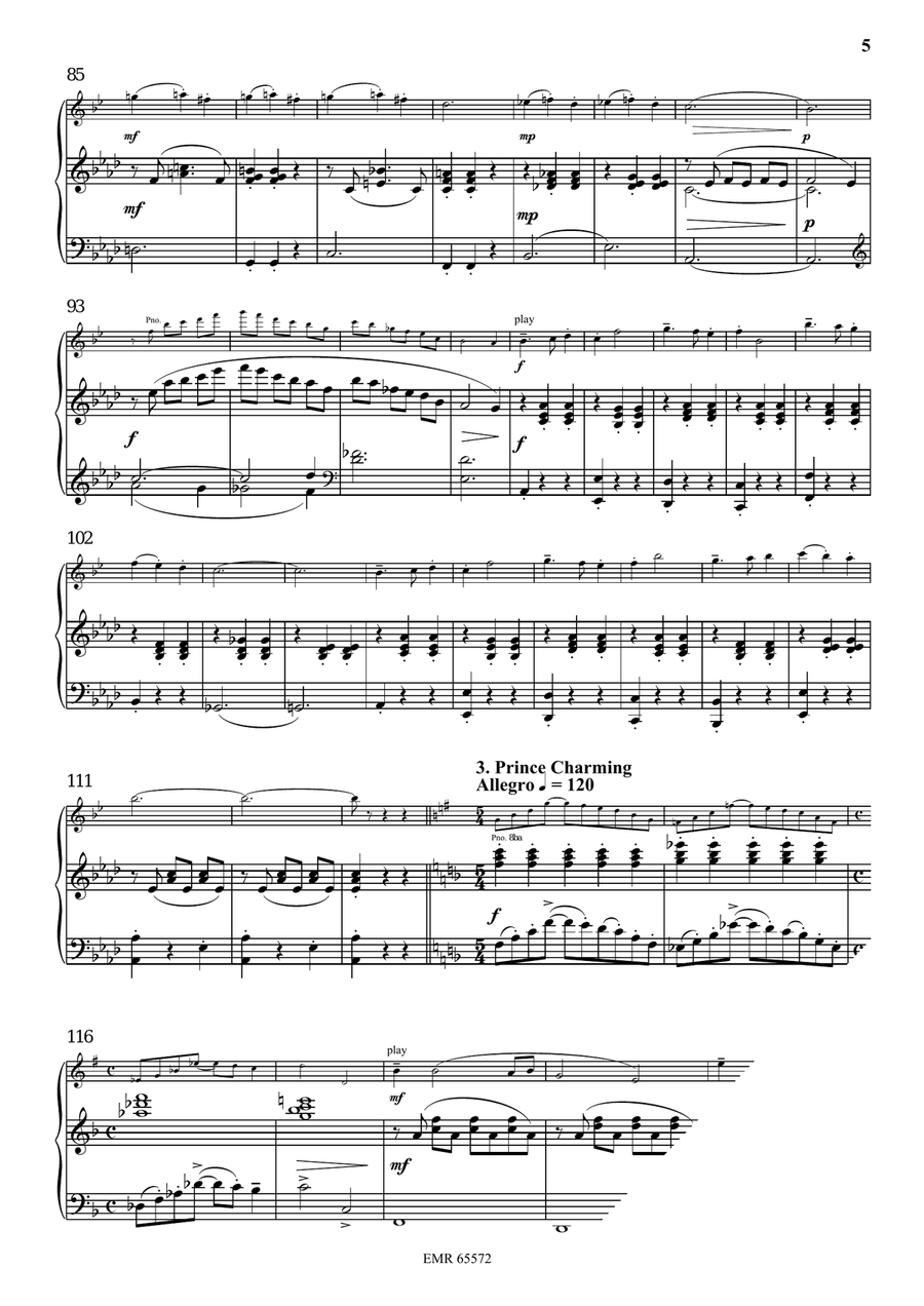 Cinderella Cinderella Tenor Saxophone scores gallery preview page 6