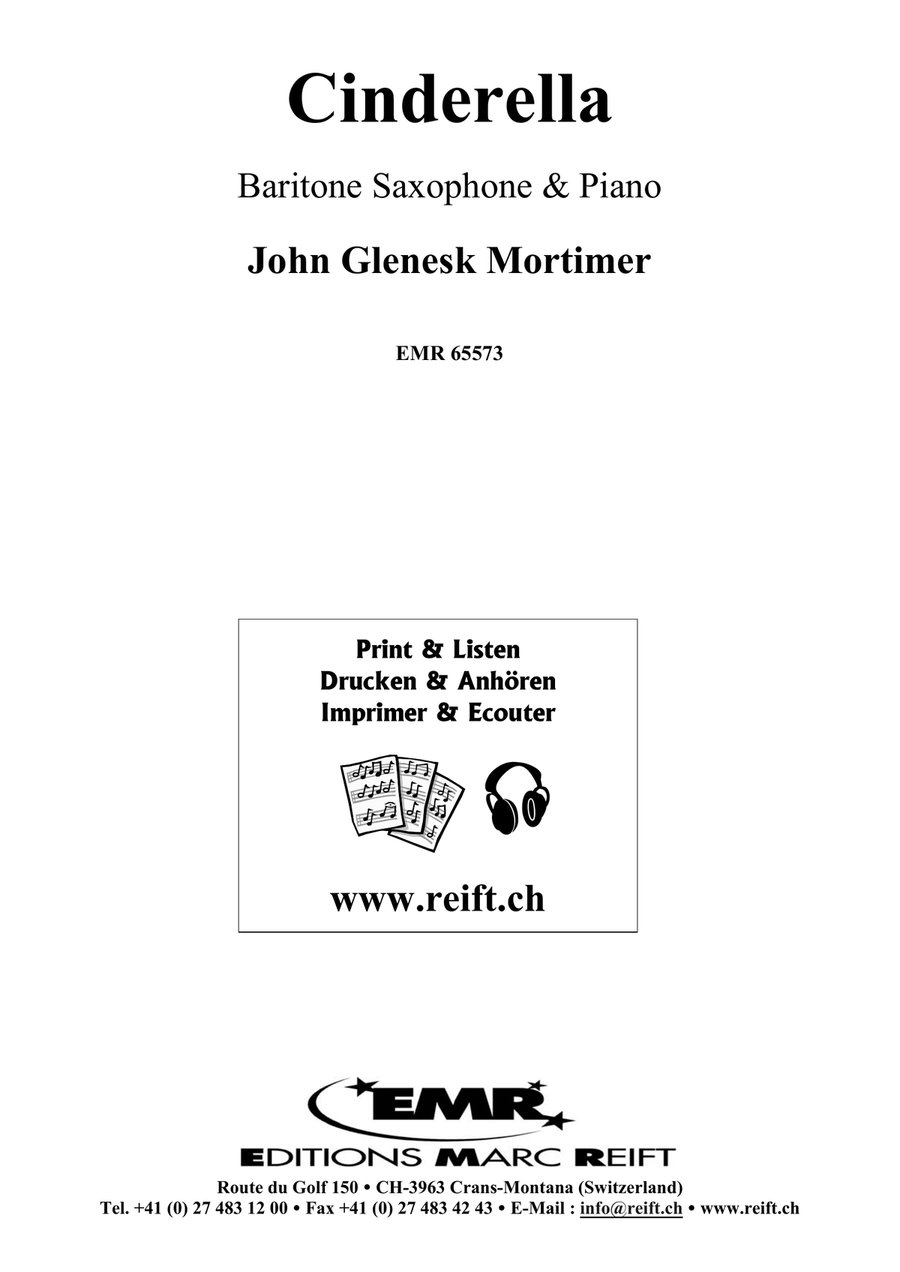 Cinderella Cinderella Baritone Saxophone scores gallery preview page 2