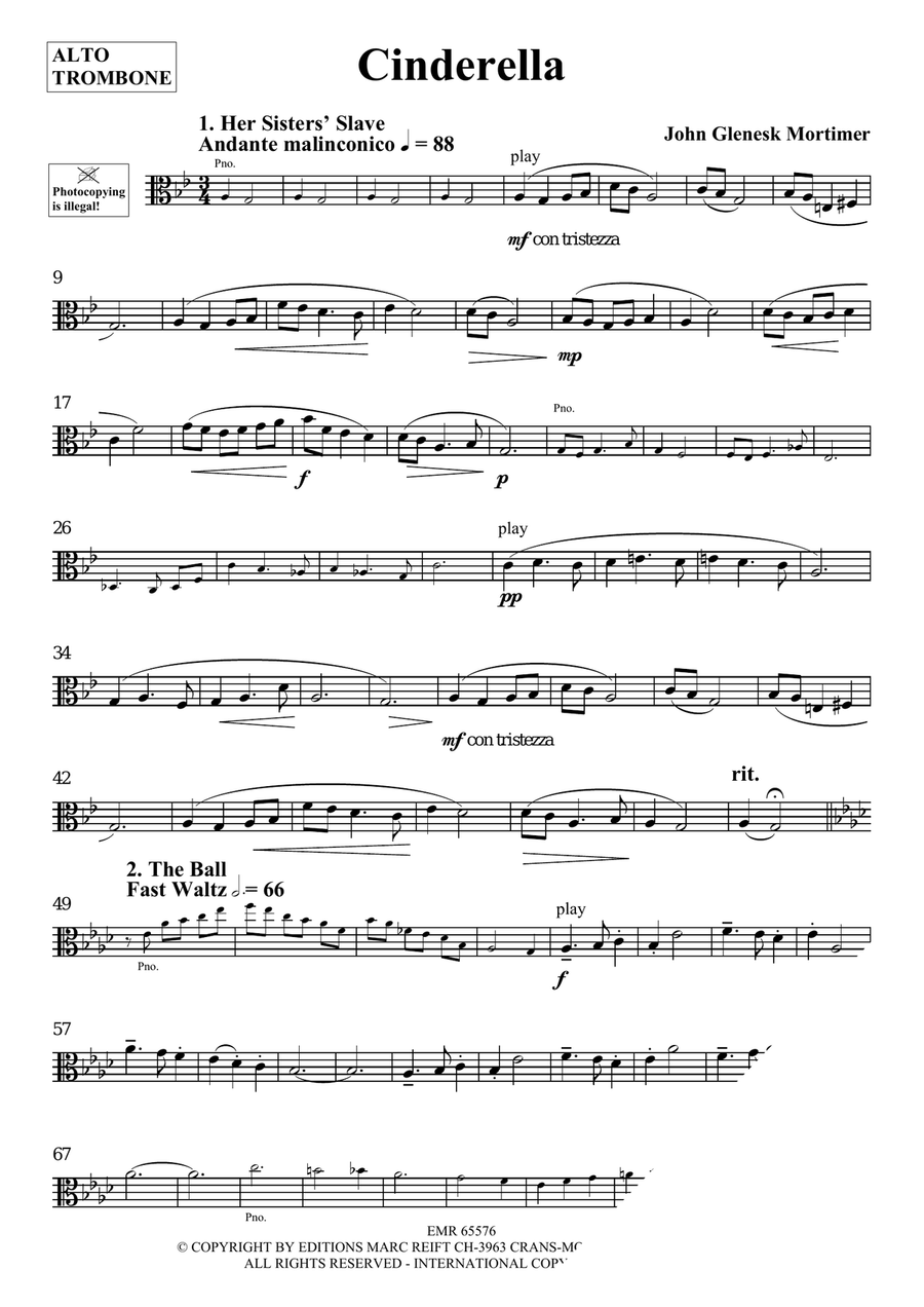 Cinderella Cinderella Piano Accompaniment scores gallery preview page 3
