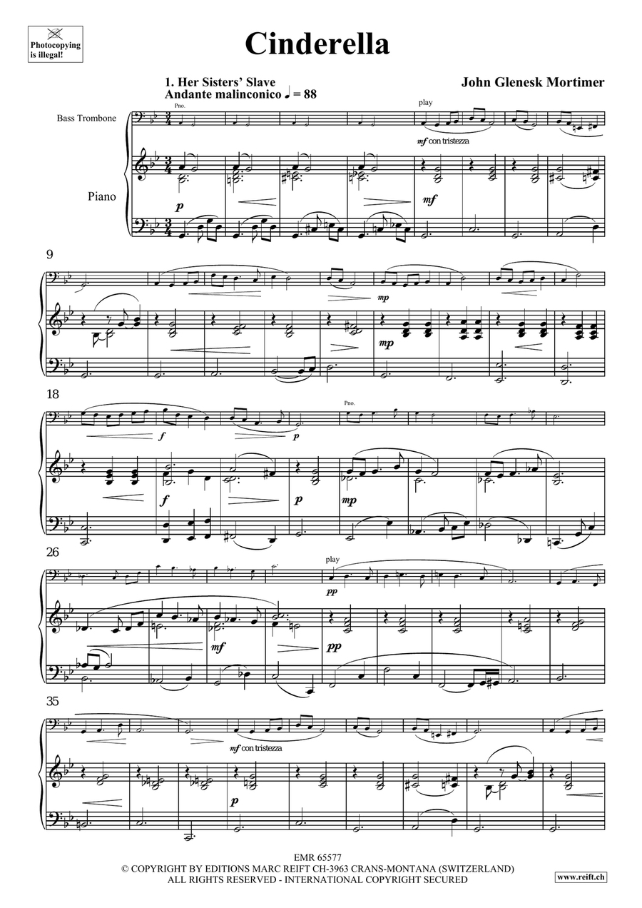 Cinderella Cinderella Bass Trombone scores gallery preview page 4