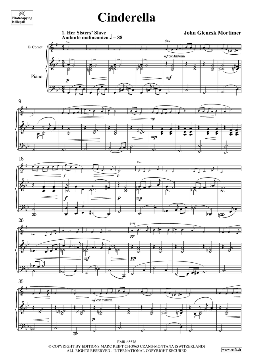 Cinderella Cinderella Cornet scores gallery preview page 4