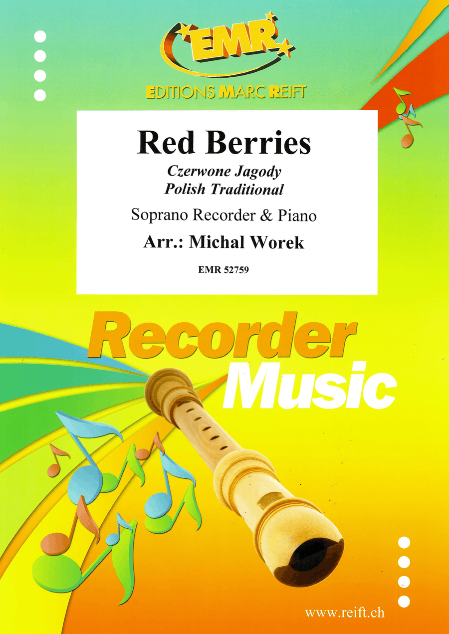 Red Berries Red Berries Soprano Recorder scores gallery preview page 1