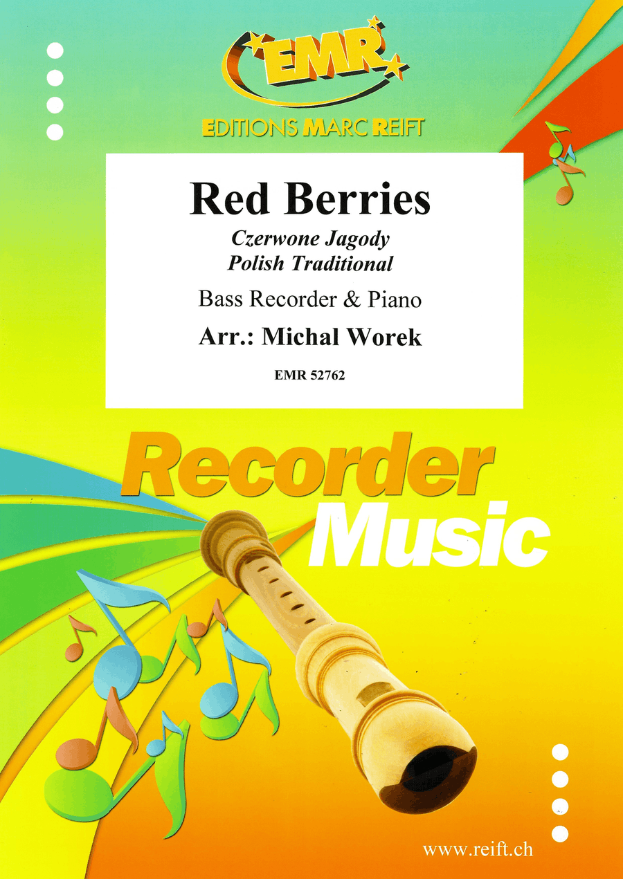 Red Berries Red Berries Bass Recorder scores gallery preview page 1