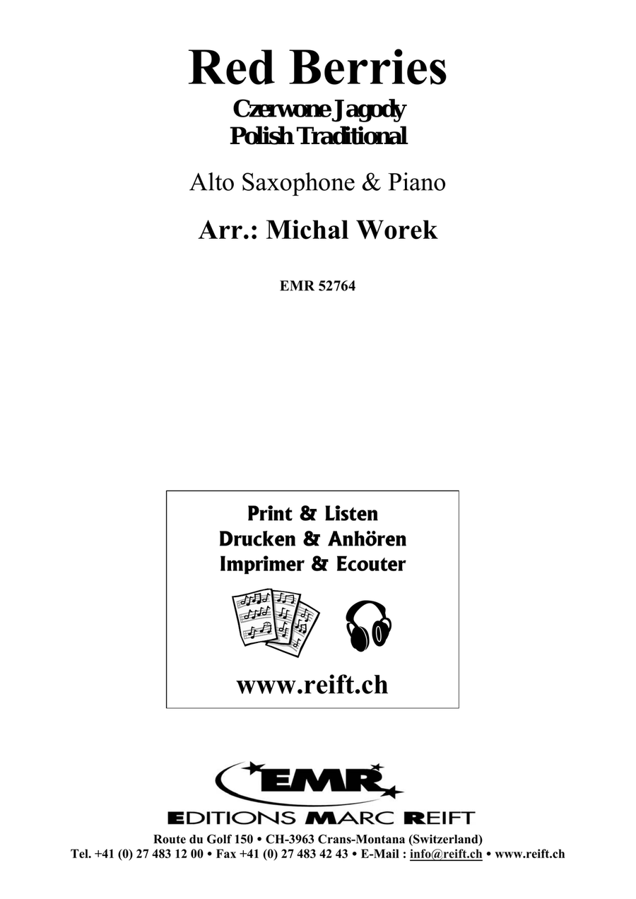 Red Berries Red Berries Alto Saxophone scores gallery preview page 2