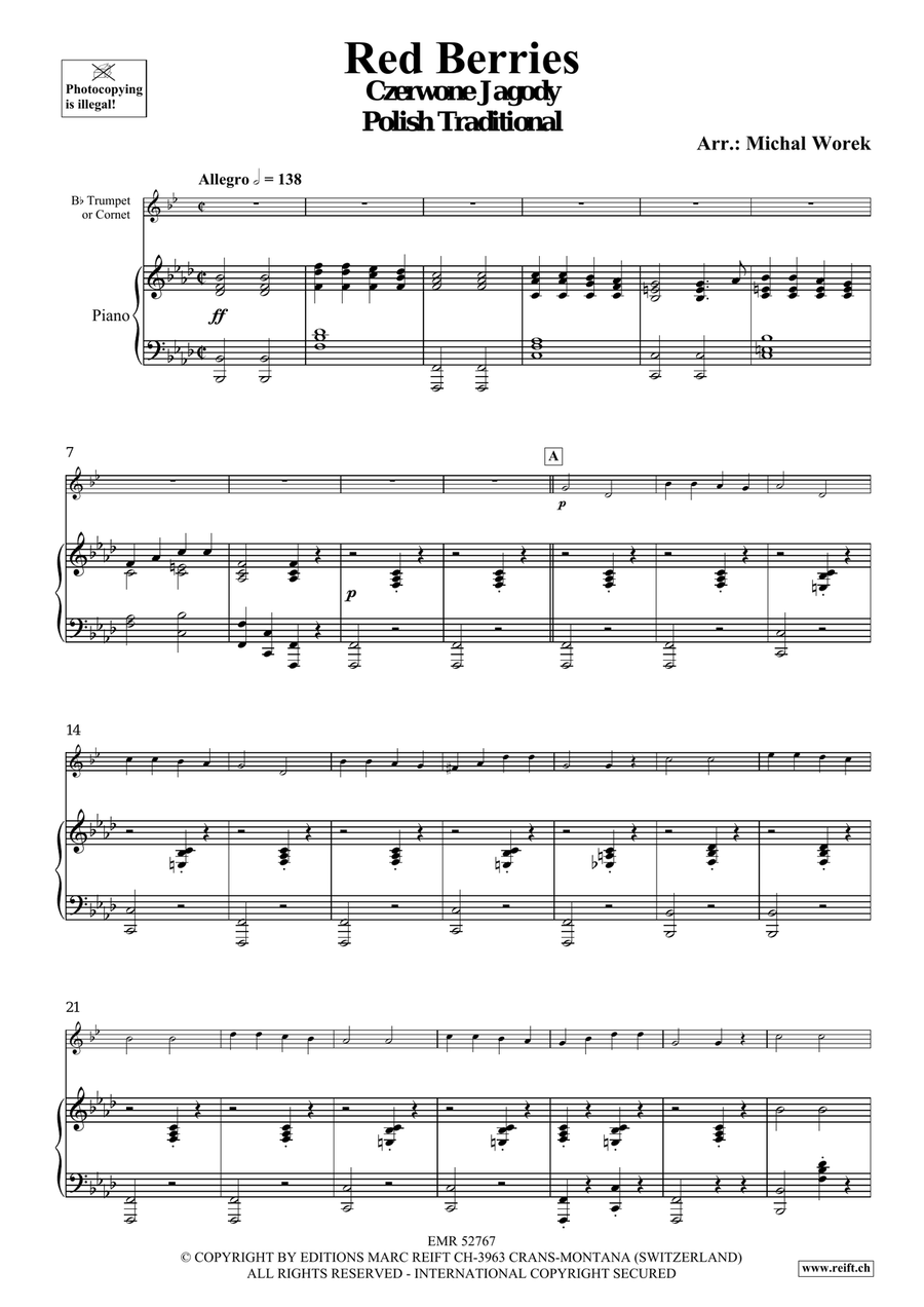 Red Berries Red Berries Cornet scores gallery preview page 4