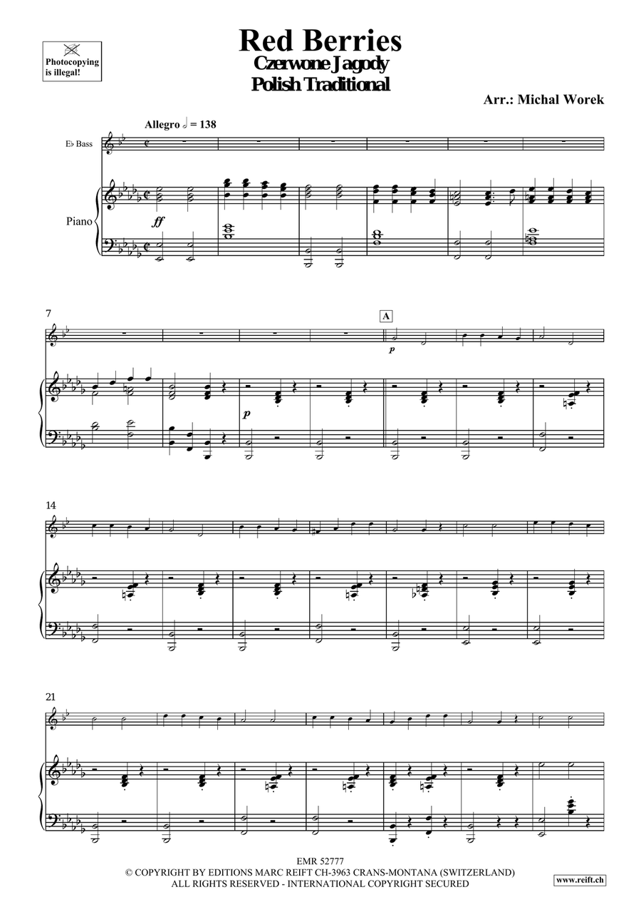 Red Berries Red Berries Voice Solo scores gallery preview page 4