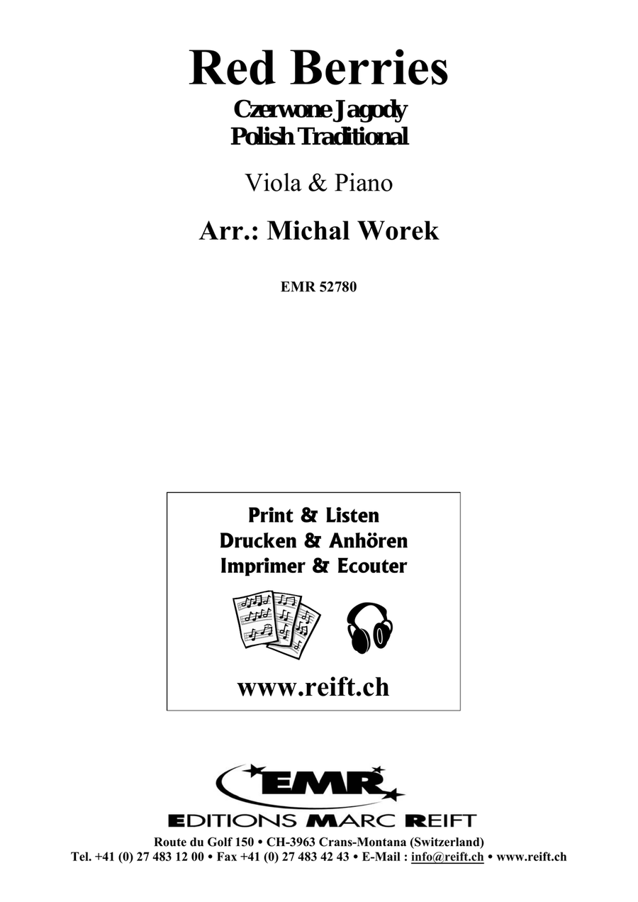 Red Berries Red Berries Piano Accompaniment scores gallery preview page 2