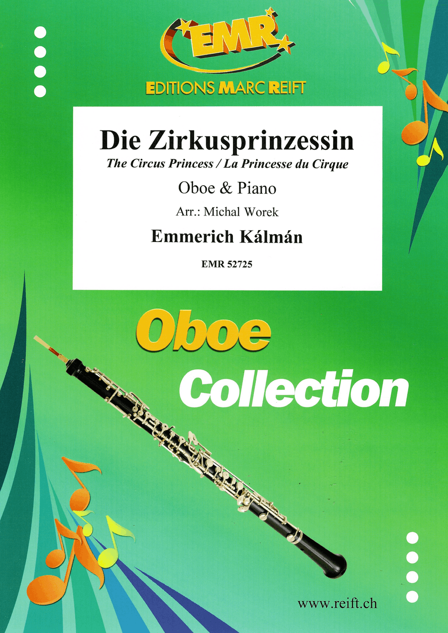 Die Zirkusprinzessin Die Zirkusprinzessin Piano Accompaniment scores gallery preview page 1