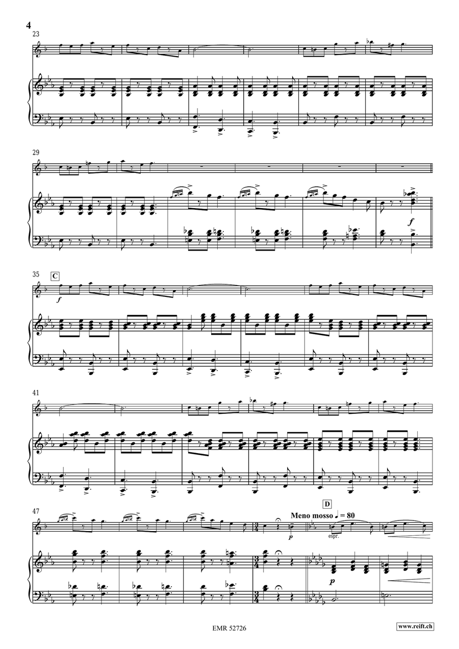Die Zirkusprinzessin Die Zirkusprinzessin Clarinet Solo scores gallery preview page 5