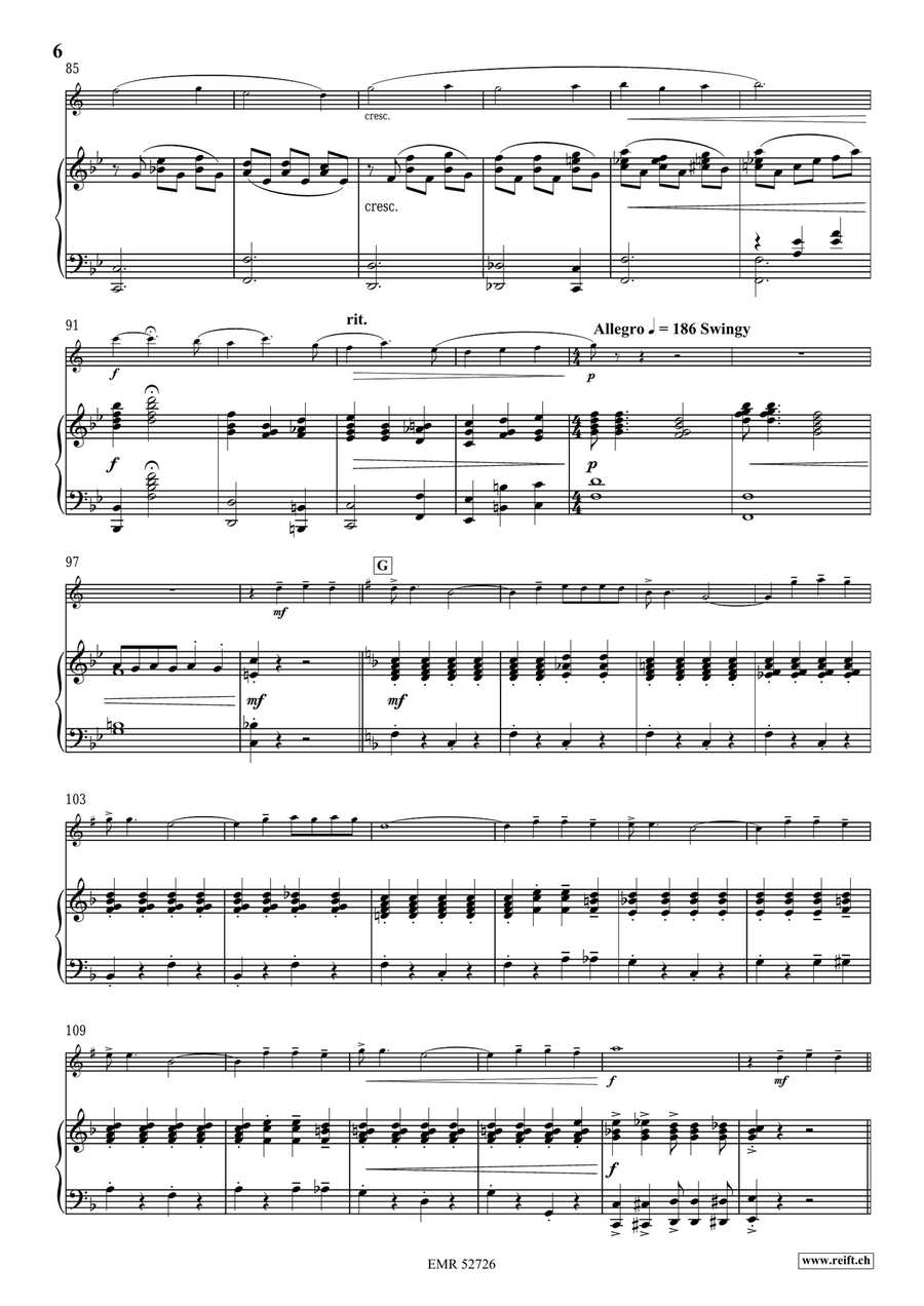 Die Zirkusprinzessin Die Zirkusprinzessin Clarinet Solo scores gallery preview page 7