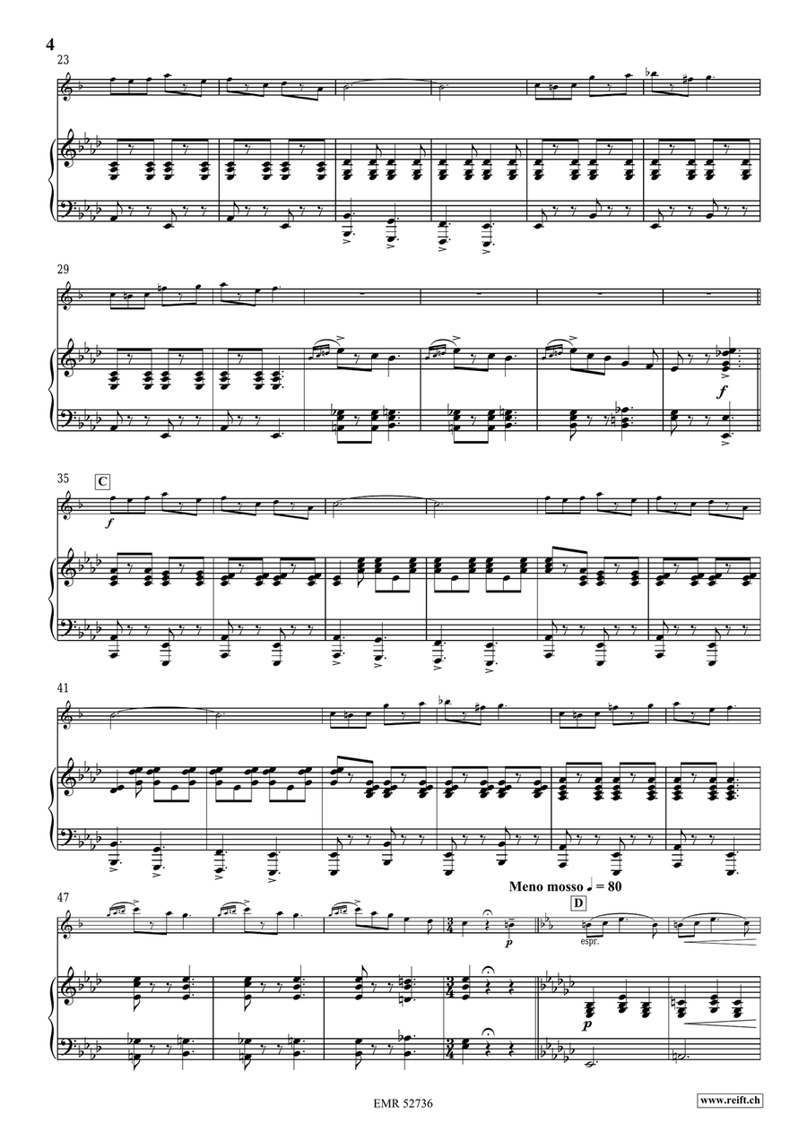 Die Zirkusprinzessin Die Zirkusprinzessin Baritone Saxophone scores gallery preview page 5