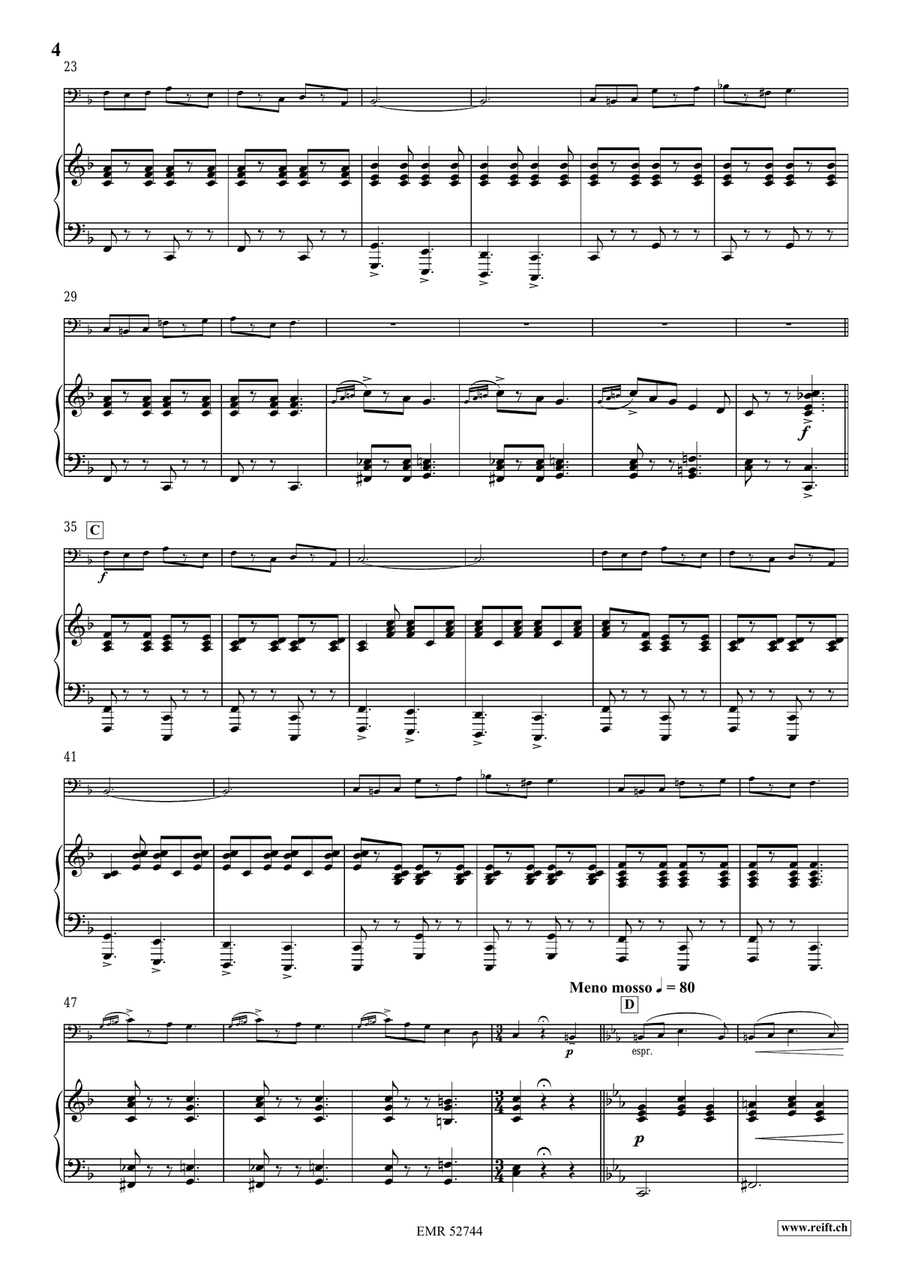 Die Zirkusprinzessin Die Zirkusprinzessin Bass Trombone scores gallery preview page 5