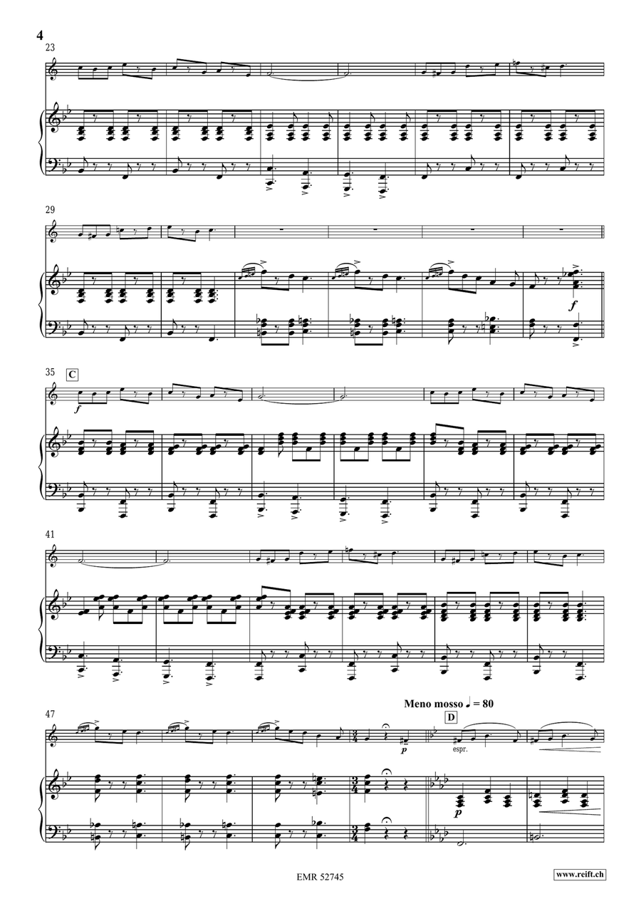Die Zirkusprinzessin Die Zirkusprinzessin Euphonium scores gallery preview page 5